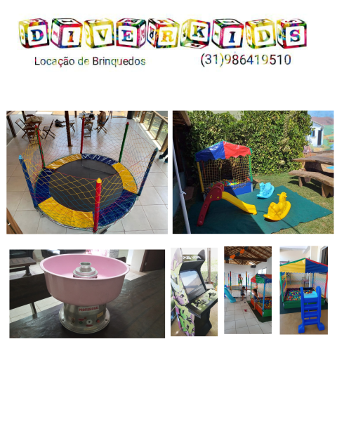 Diverkids Locação de Brinquedos para festas